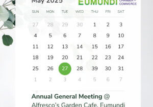 May AGM Calendar 27 May 2025